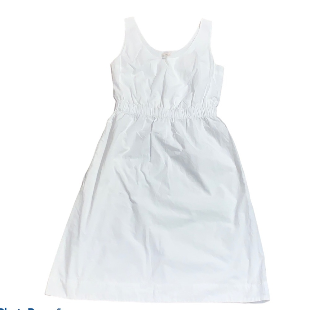 Gap | A-Line Pleated White Cutout Dress